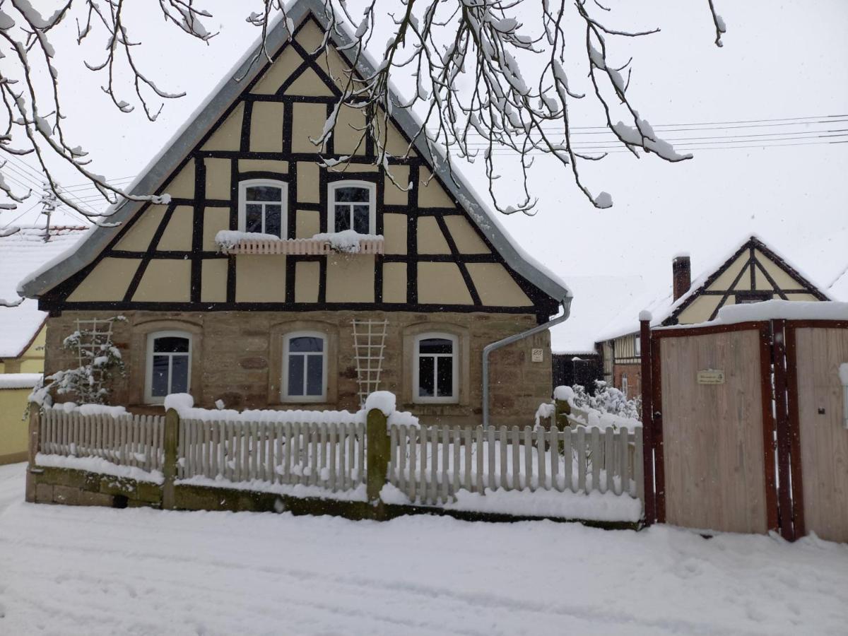 Romantisches Rosencottage Hofheim in Unterfranken Exterior photo
